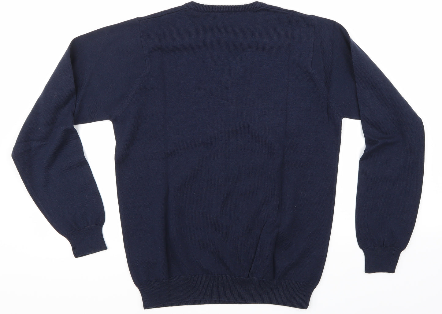 Marks & Spencer Boys Blue   Pullover Jumper Size 13-14 Years
