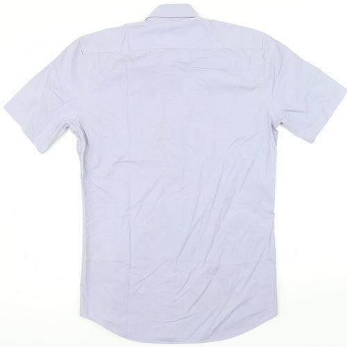 YSL Mens Blue    Dress Shirt Size M