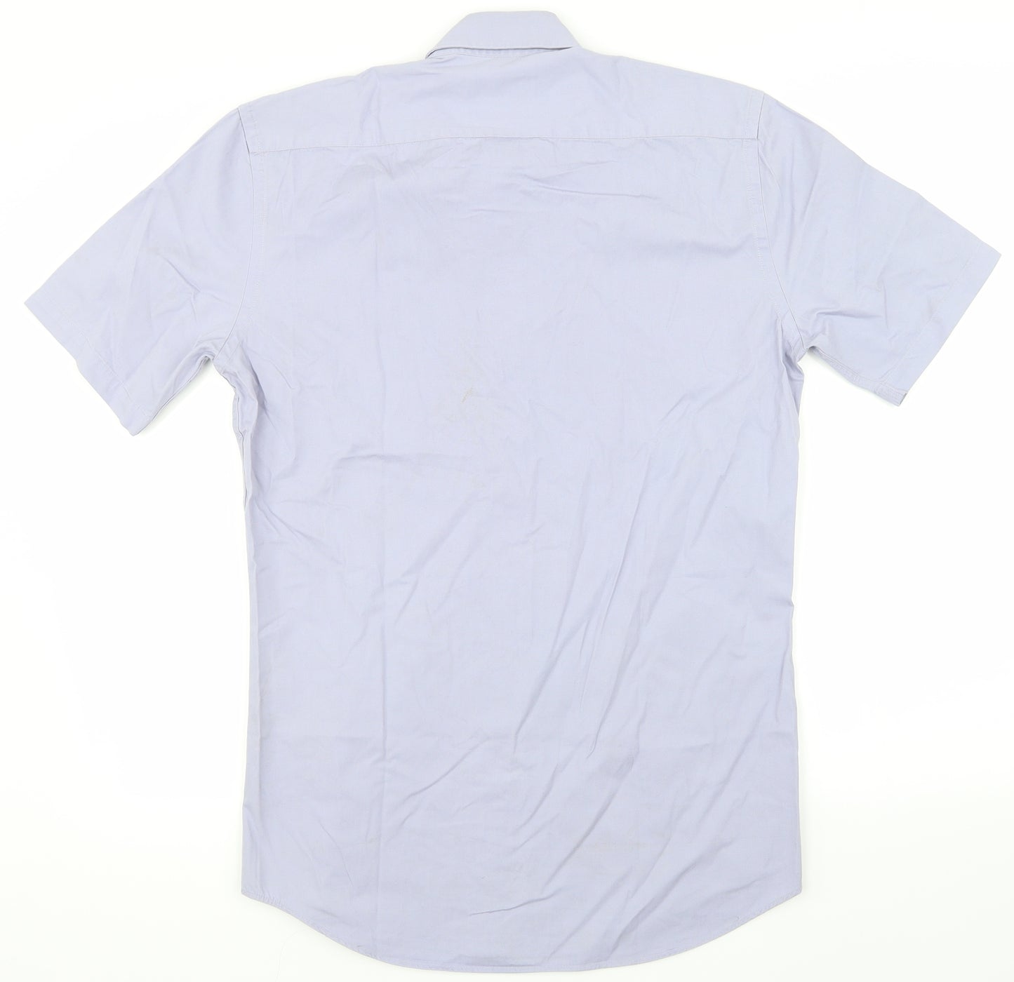 YSL Mens Blue    Dress Shirt Size M