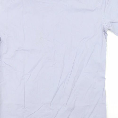 YSL Mens Blue    Dress Shirt Size M