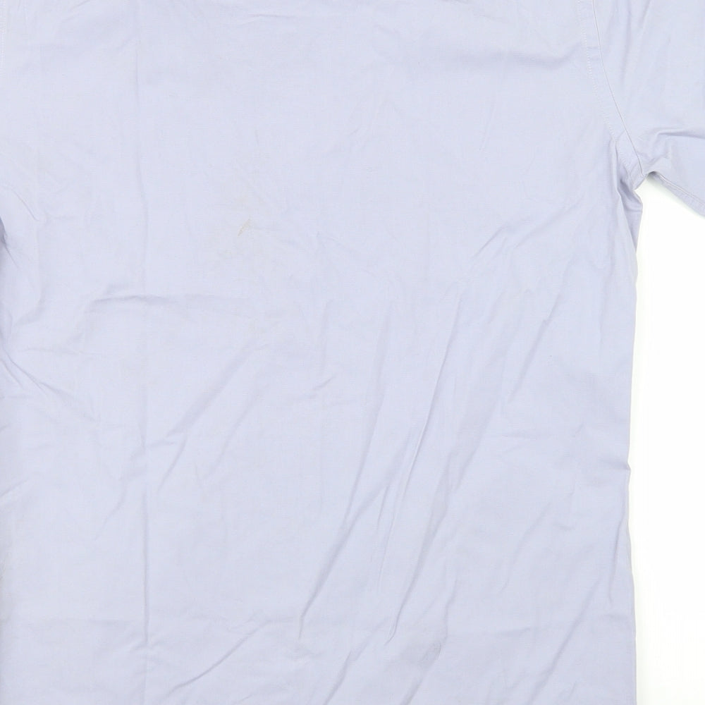 YSL Mens Blue    Dress Shirt Size M