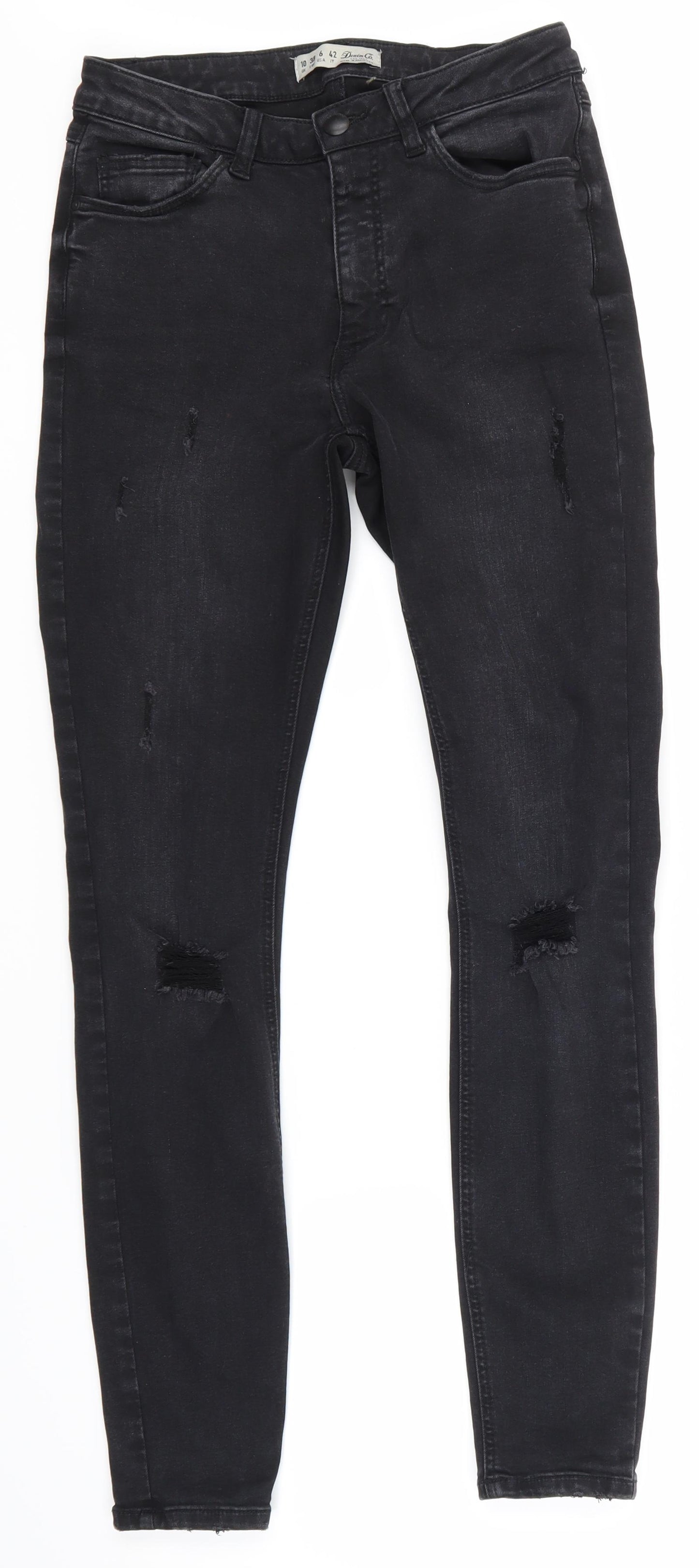 Primark Womens Black   Skinny Jeans Size 10