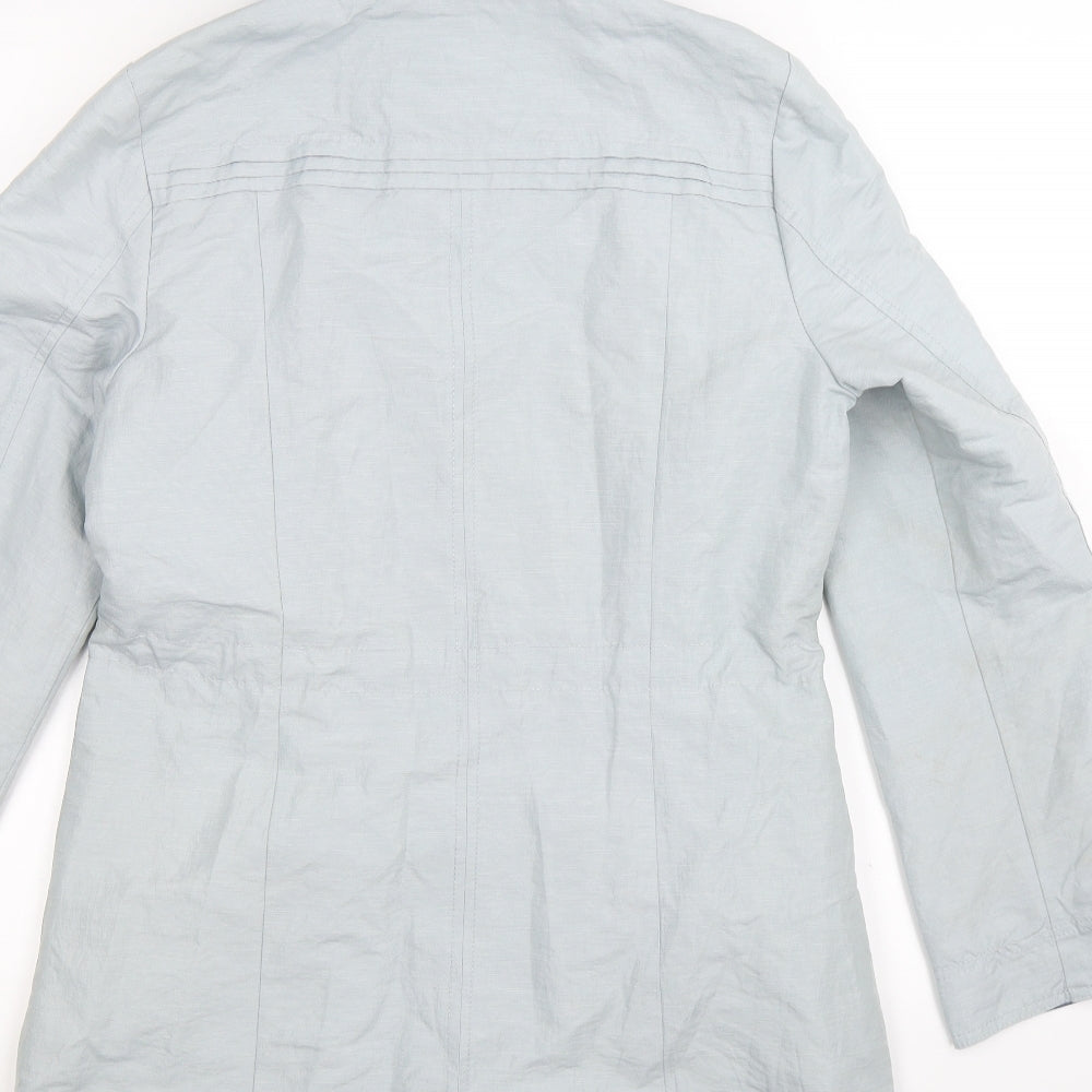 Per Una Womens Grey   Parka Coat Size 10