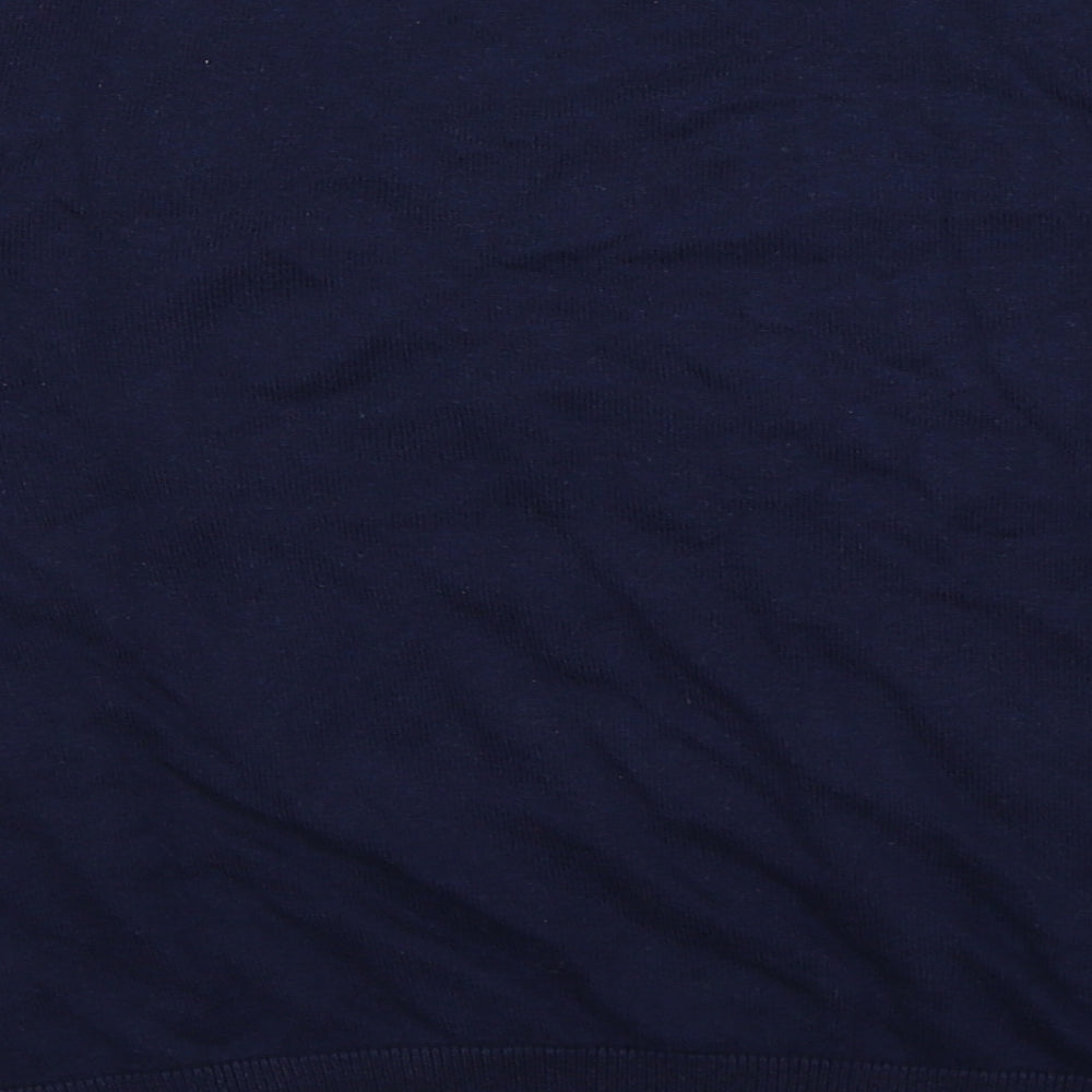 Cape Daisy Womens Blue  Knit Pullover Jumper Size 8