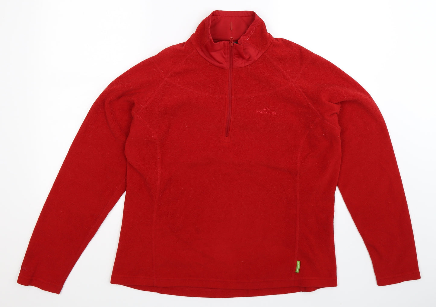 Kathmandu Womens Red  Fleece Jacket  Size 16