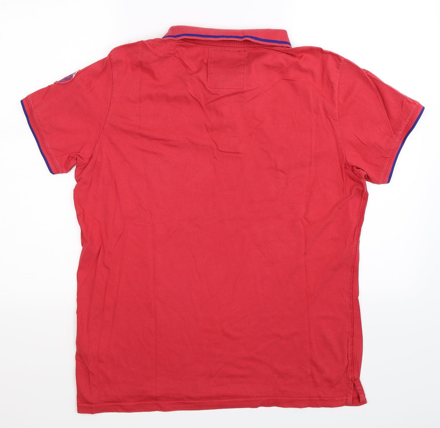 Burton Mens Red    Polo Size L