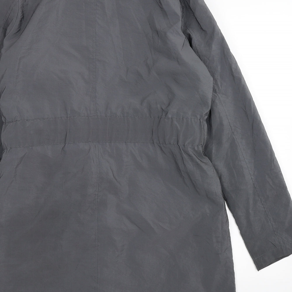 Soon Womens Grey   Overcoat Coat Size 14