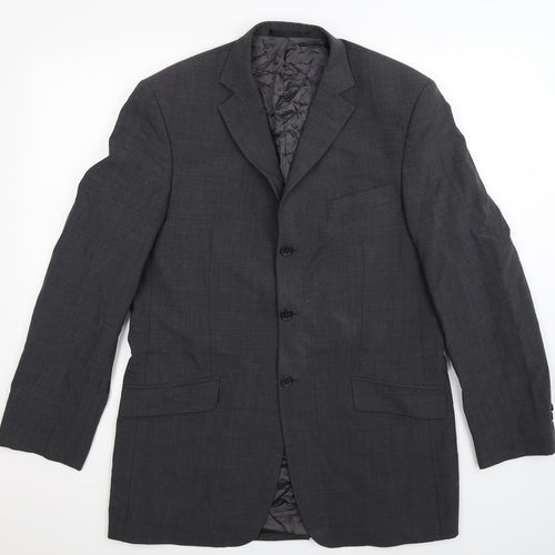 Marks and Spencer Mens Grey   Jacket Suit Jacket Size 40