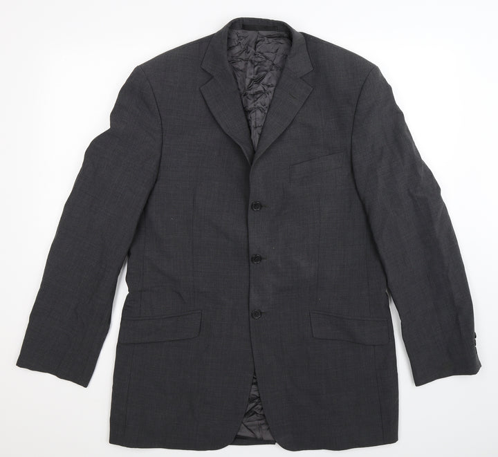 Marks and Spencer Mens Grey   Jacket Suit Jacket Size 40
