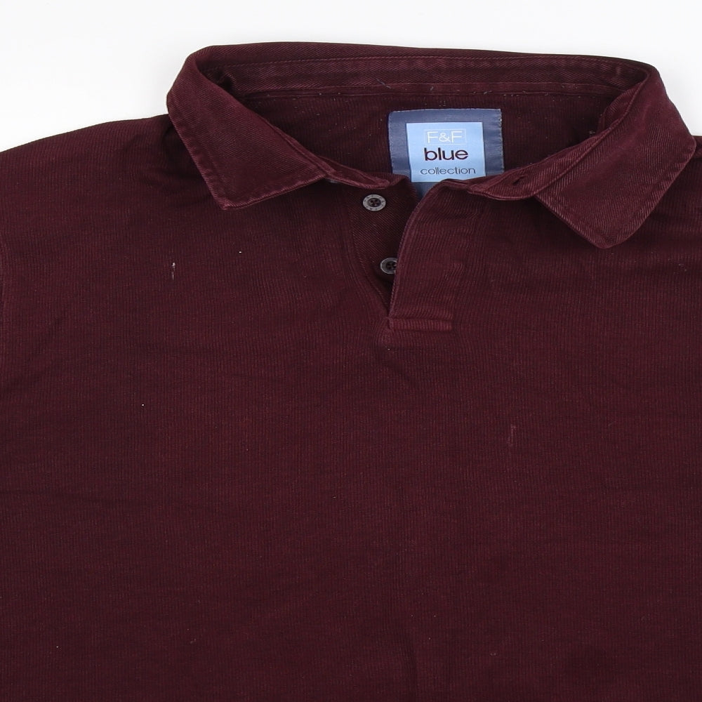 F&F Mens Brown    Polo Size 3XL