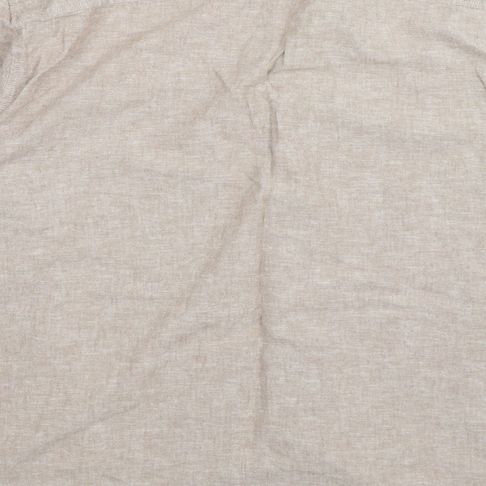 ACW85 Mens Grey    Button-Up Size 2XL