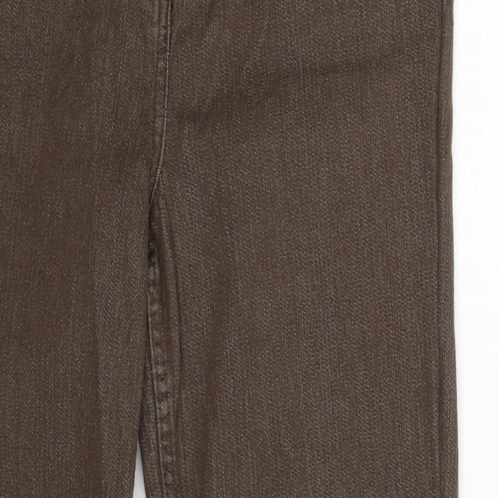 George Womens Grey  Denim Bootcut Jeans Size 14 L29 in
