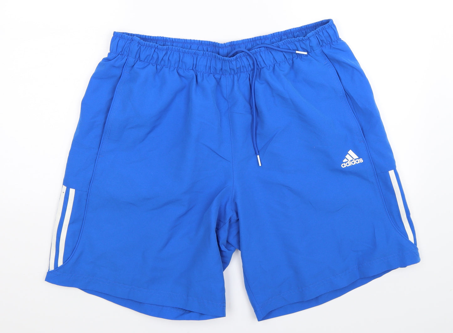 adidas Mens Blue   Athletic Shorts Size XL