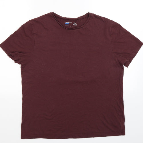 Topman Womens Grey   Basic T-Shirt Size L