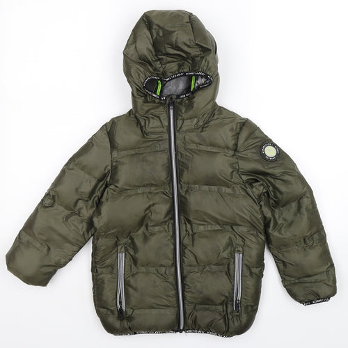 NEXT Boys Green   Puffer Jacket Jacket Size 6 Years