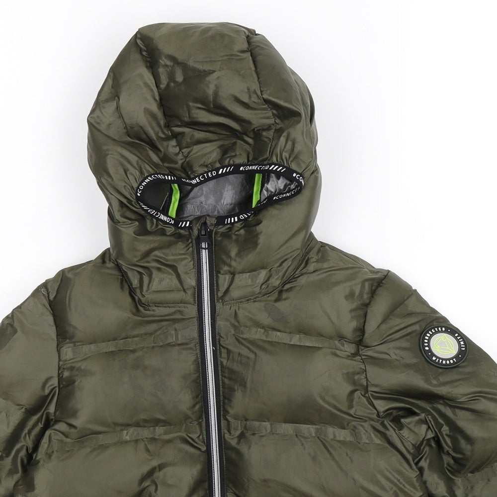 NEXT Boys Green   Puffer Jacket Jacket Size 6 Years