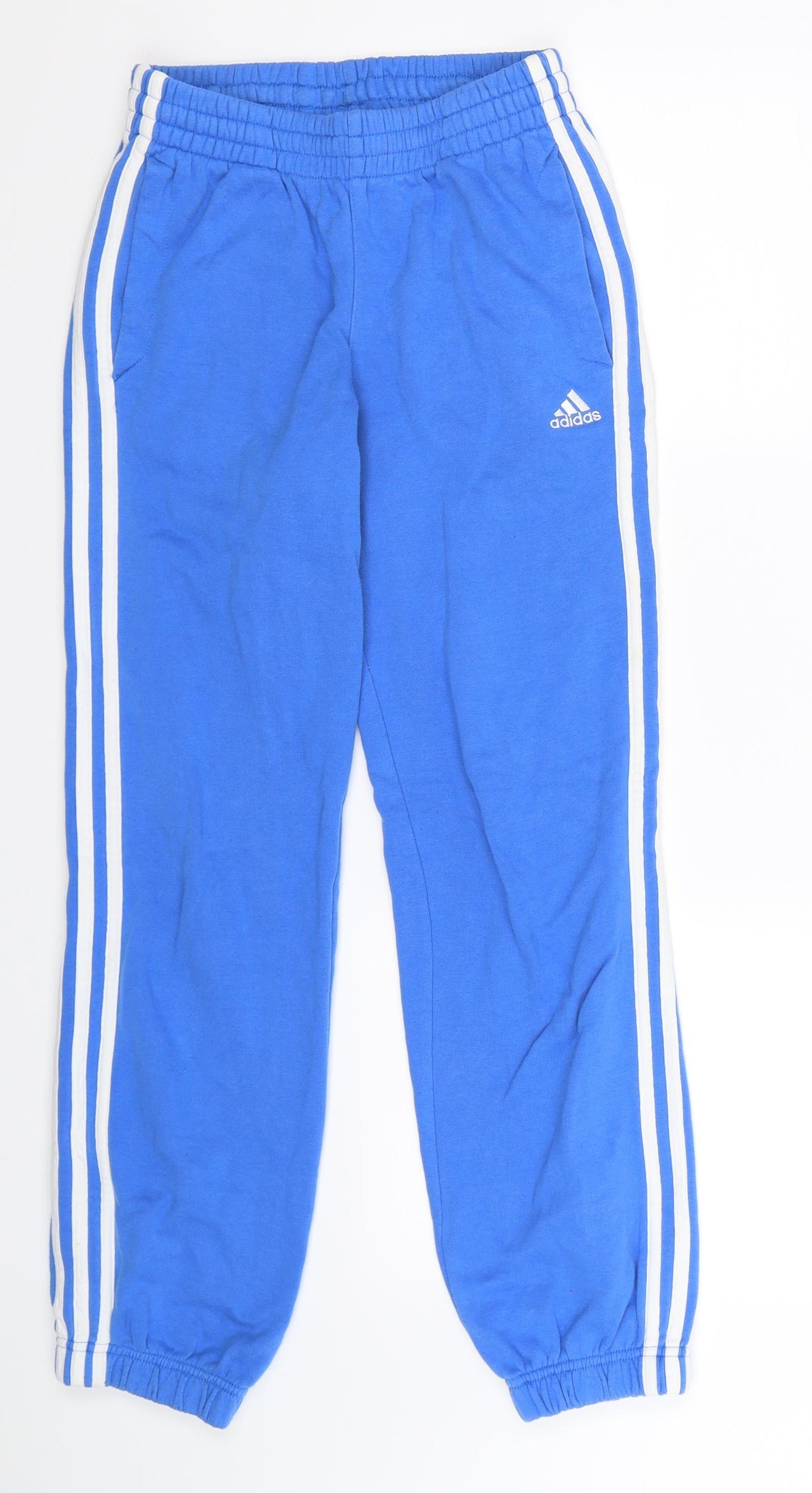 adidas Boys Silver   Jogger Trousers Size 11-12 Years