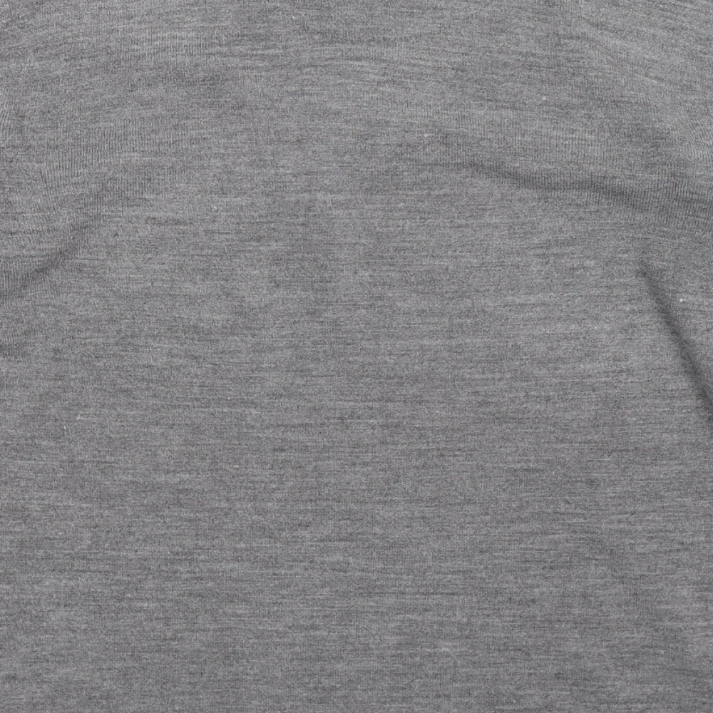 NEXT Mens Grey  Knit Pullover Jumper Size L
