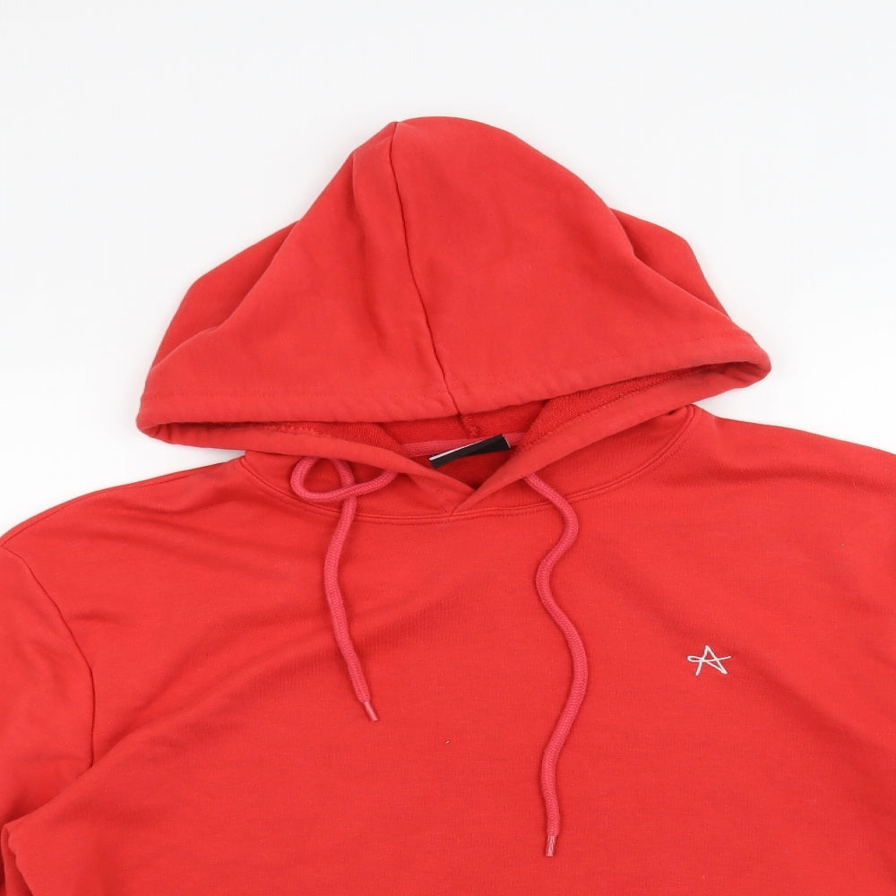 ANTIOCH Womens Pink   Pullover Hoodie Size L