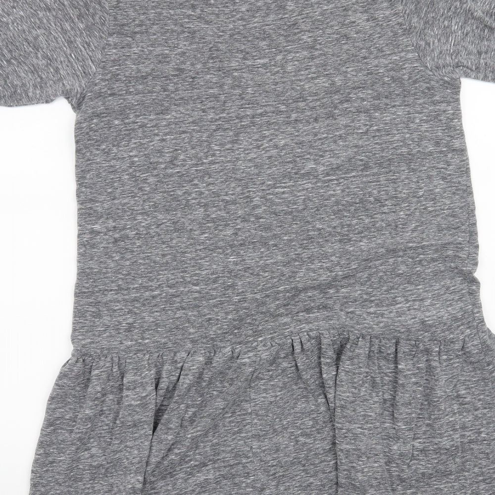 Topshop Womens Grey   A-Line  Size 8