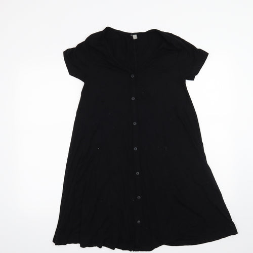 ASOS Womens Black   T-Shirt Dress  Size 4