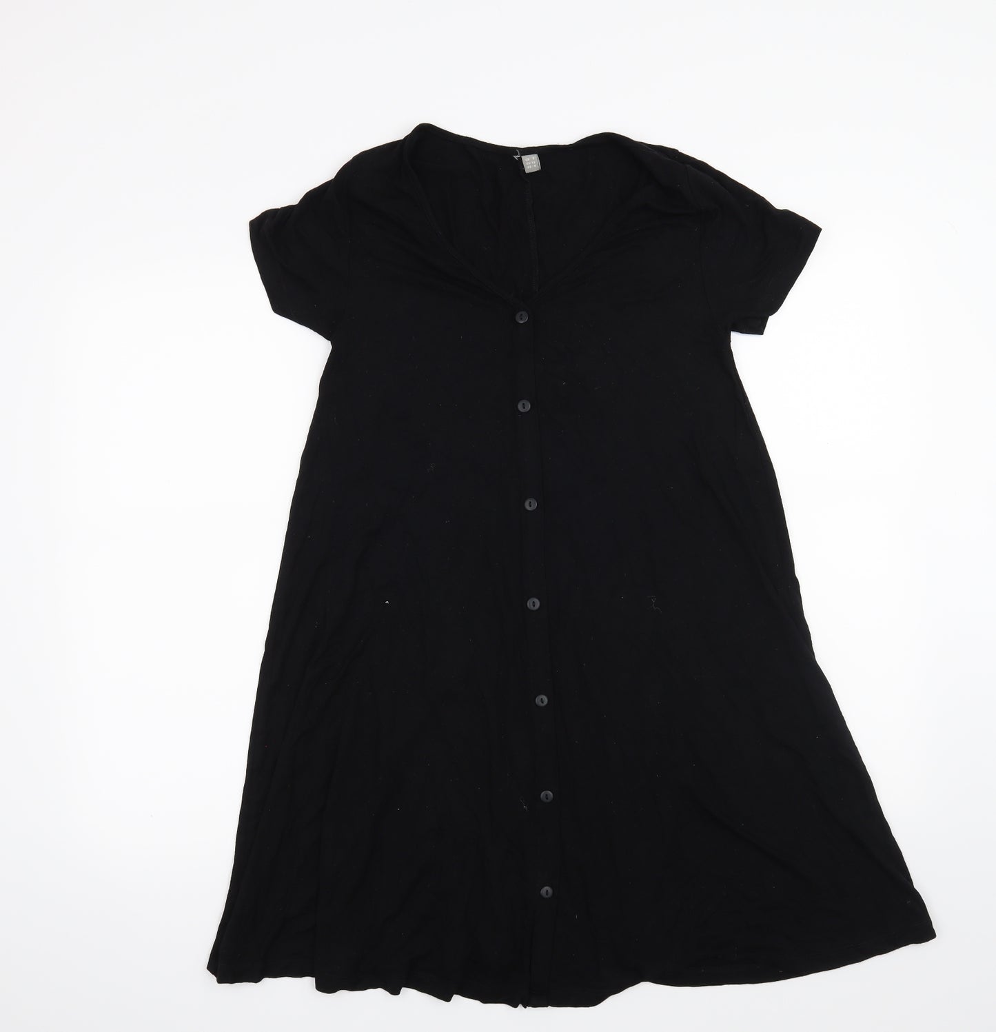 ASOS Womens Black   T-Shirt Dress  Size 4