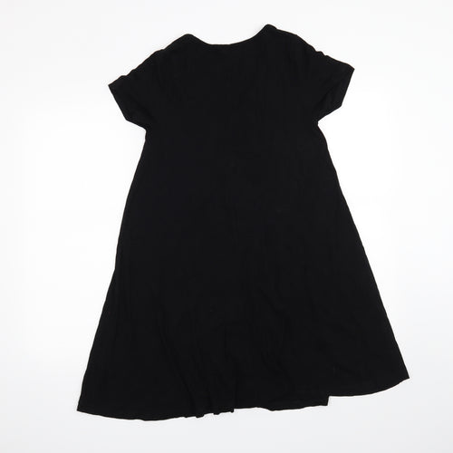 ASOS Womens Black   T-Shirt Dress  Size 4