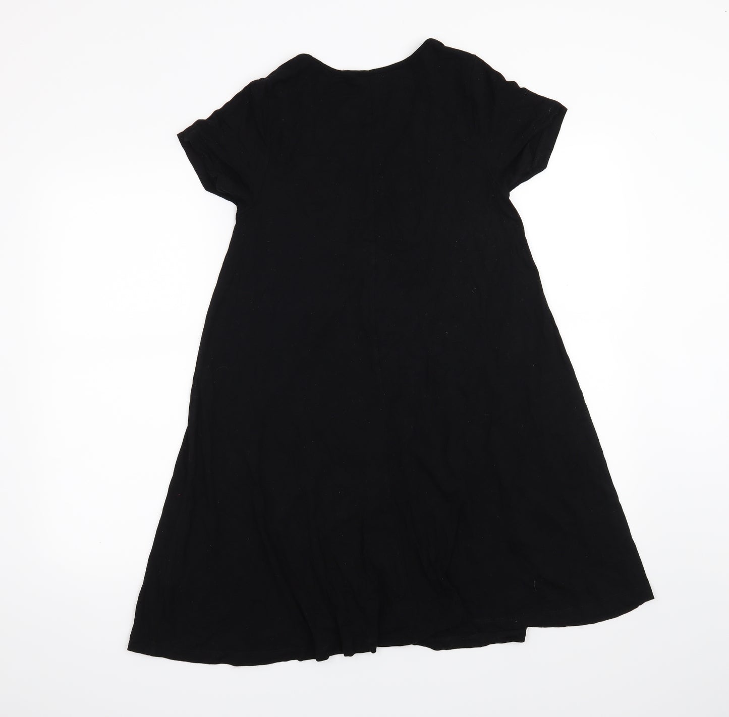 ASOS Womens Black   T-Shirt Dress  Size 4