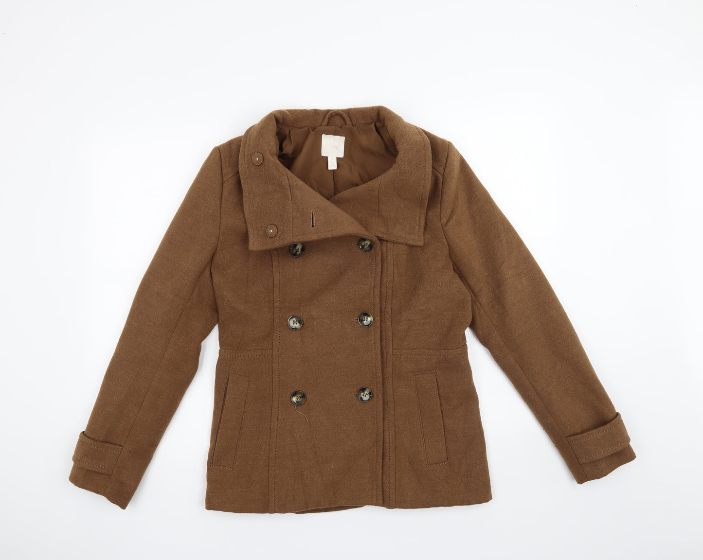 H&M Womens Blue   Jacket Coat Size 10