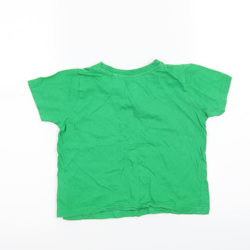 Batman Boys Green   Basic T-Shirt Size 2-3 Years