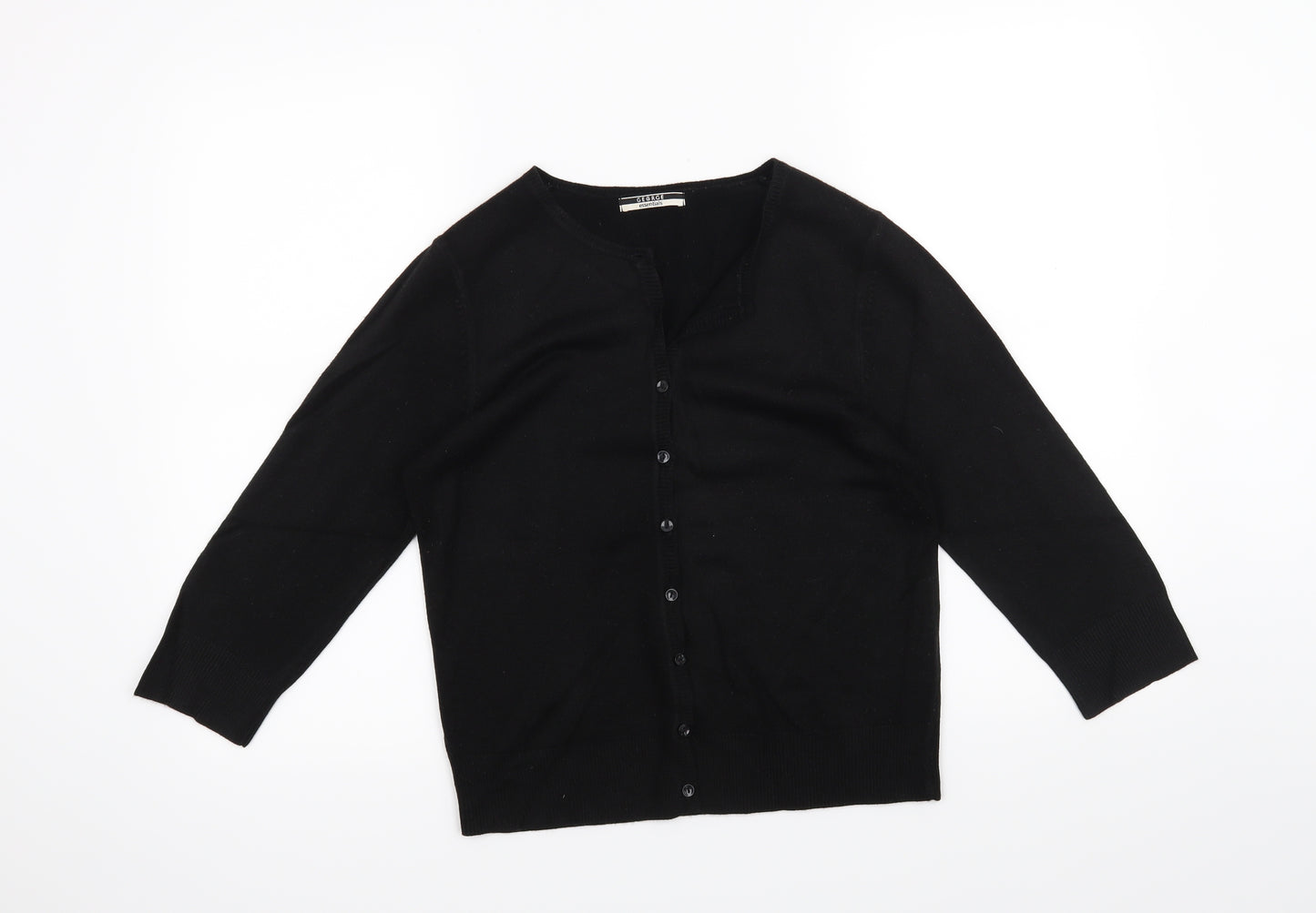 George Womens Black   Cardigan Jumper Size 12