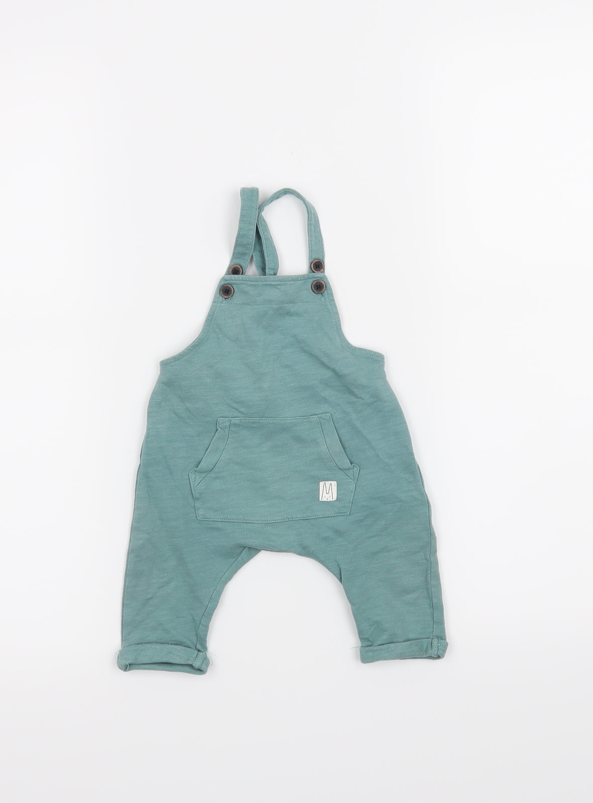 Lindex Baby Baby Green   Dungaree One-Piece Size Newborn