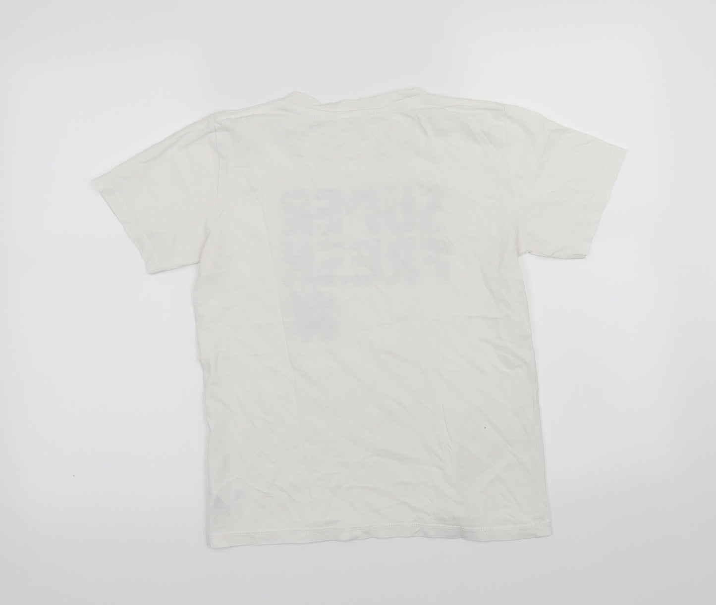 H&M Boys White   Basic T-Shirt Size 11-12 Years