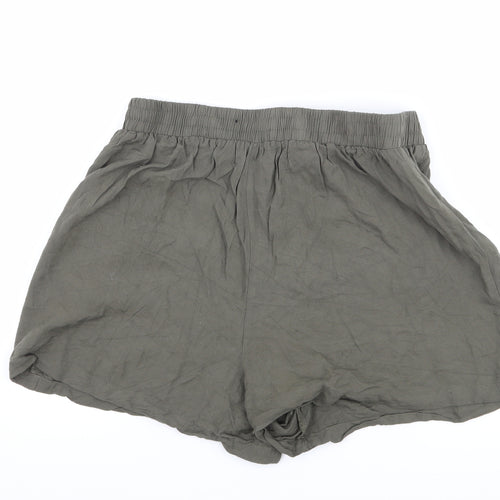 New Look Womens Green   Mom Shorts Size 12