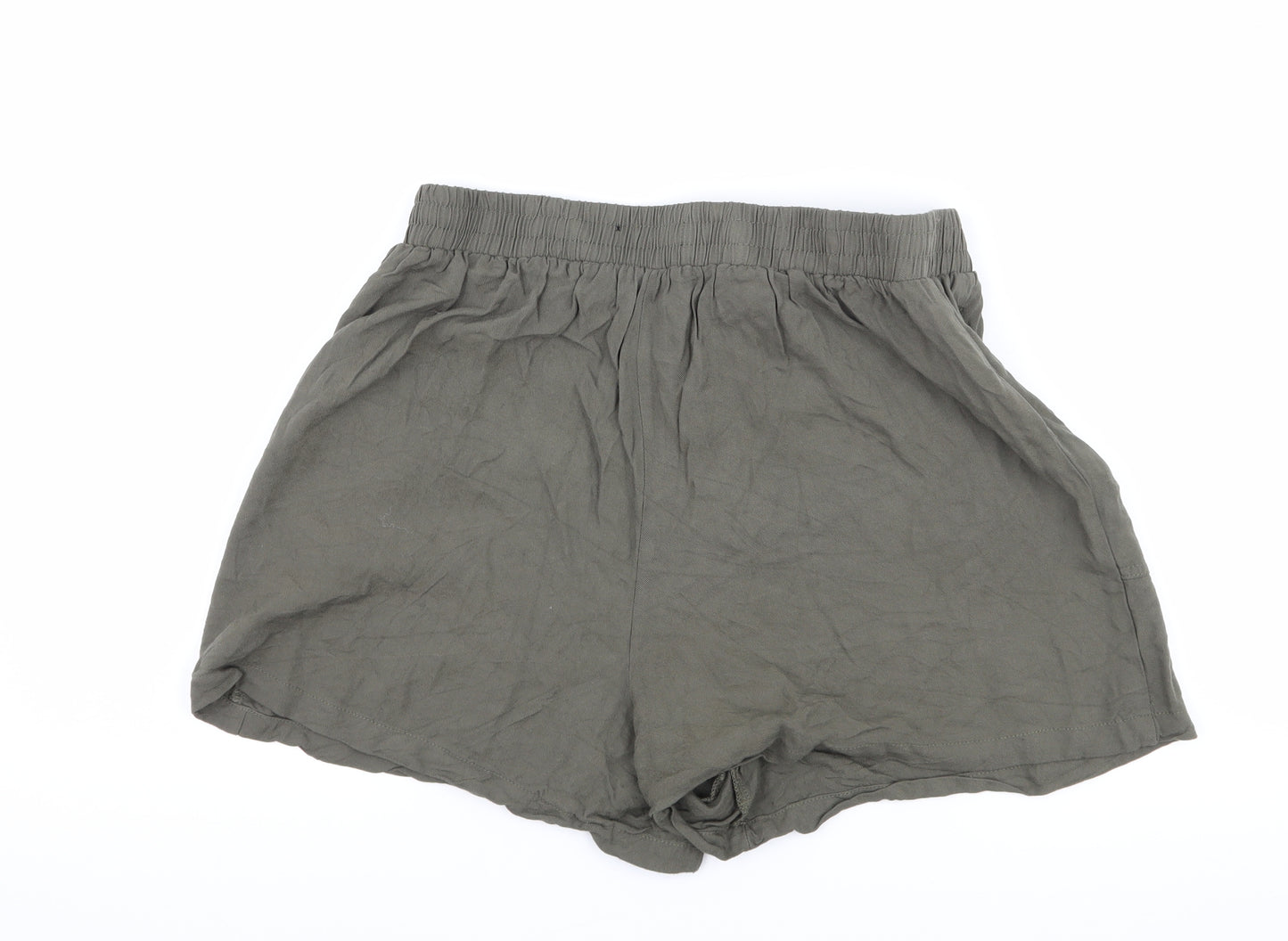 New Look Womens Green   Mom Shorts Size 12