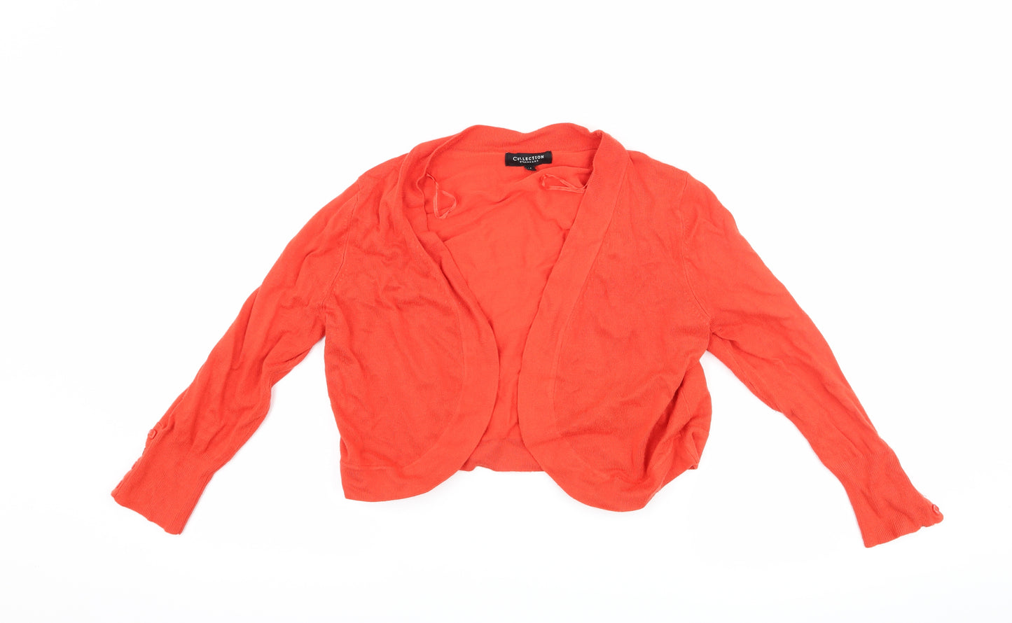 Debenhams Womens Red   Shrug Jumper Size 14
