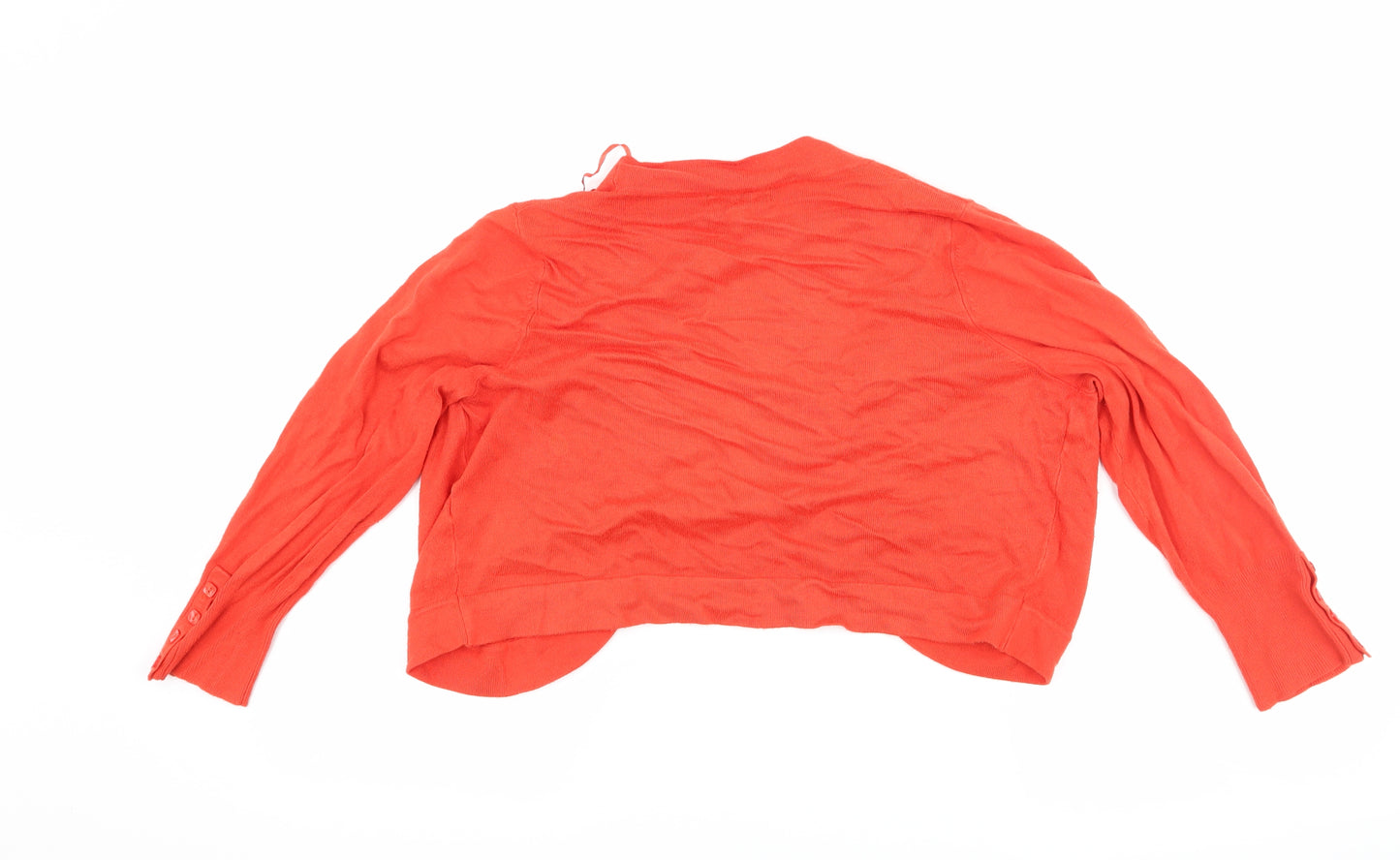 Debenhams Womens Red   Shrug Jumper Size 14