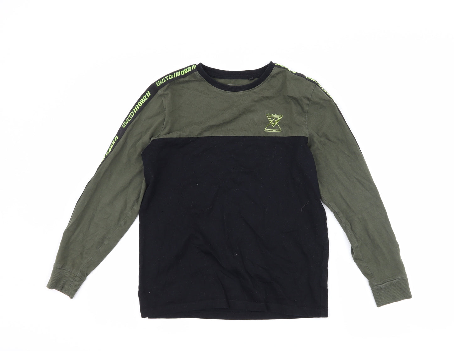 NEXT Boys Black   Basic T-Shirt Size 11 Years