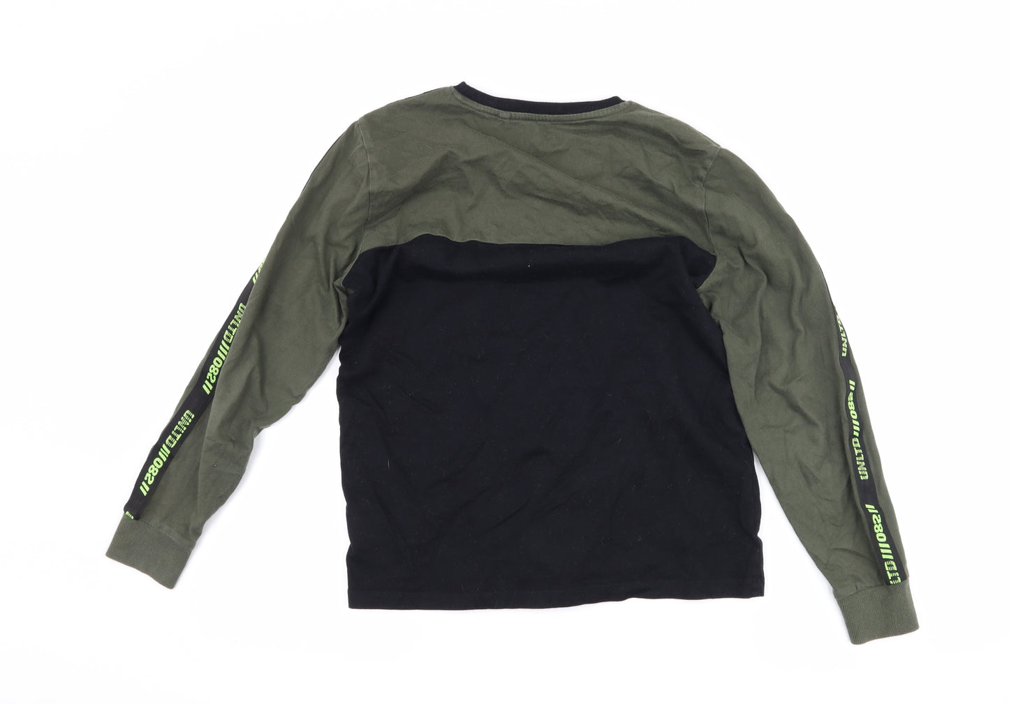 NEXT Boys Black   Basic T-Shirt Size 11 Years