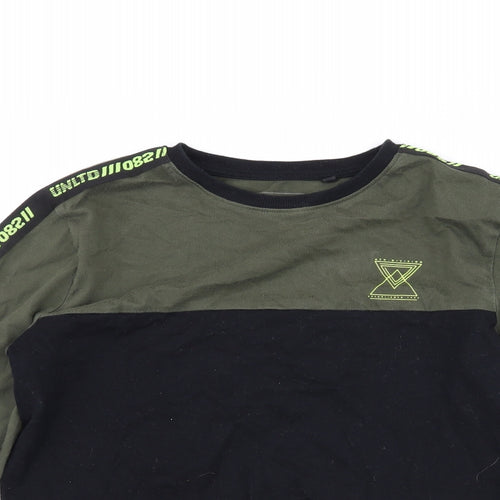 NEXT Boys Black   Basic T-Shirt Size 11 Years