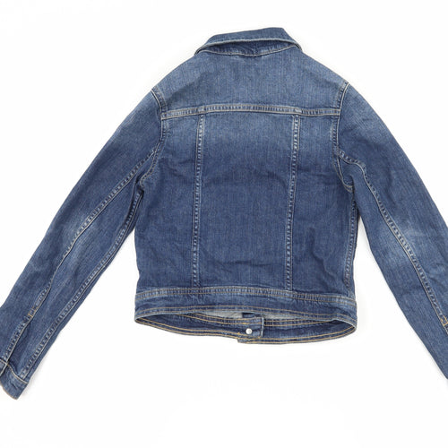 Gap Girls Blue  Denim Jacket  Size 10-11 Years