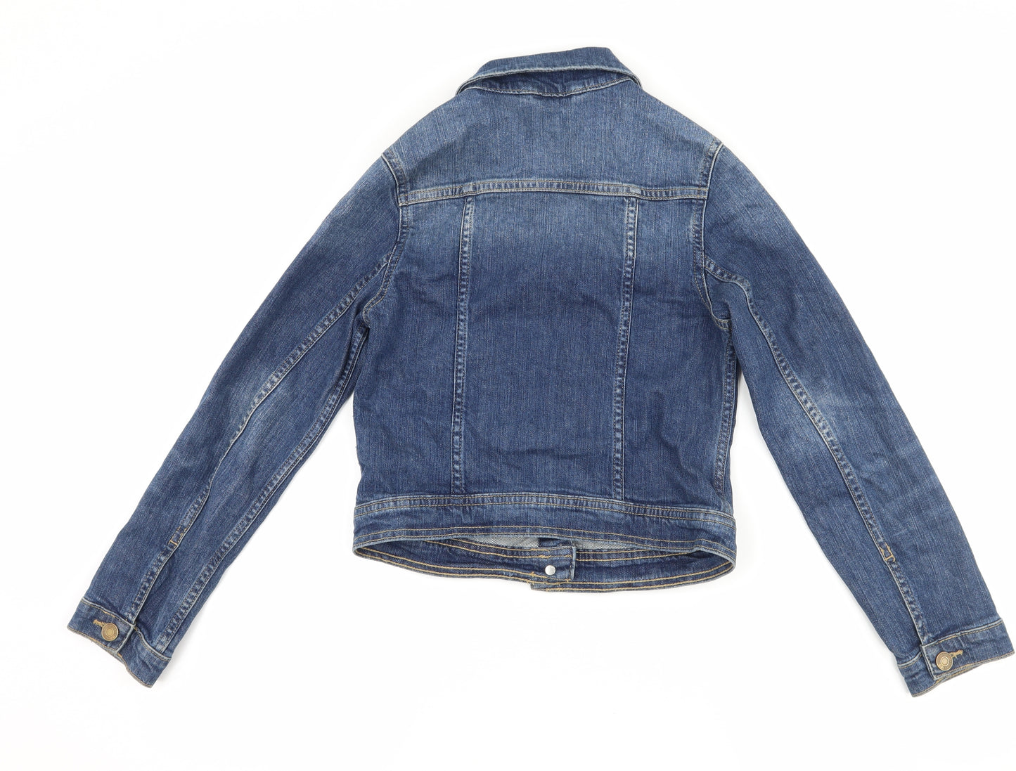 Gap Girls Blue  Denim Jacket  Size 10-11 Years