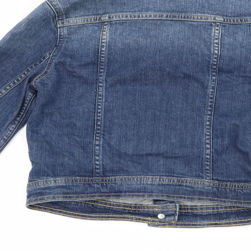 Gap Girls Blue  Denim Jacket  Size 10-11 Years
