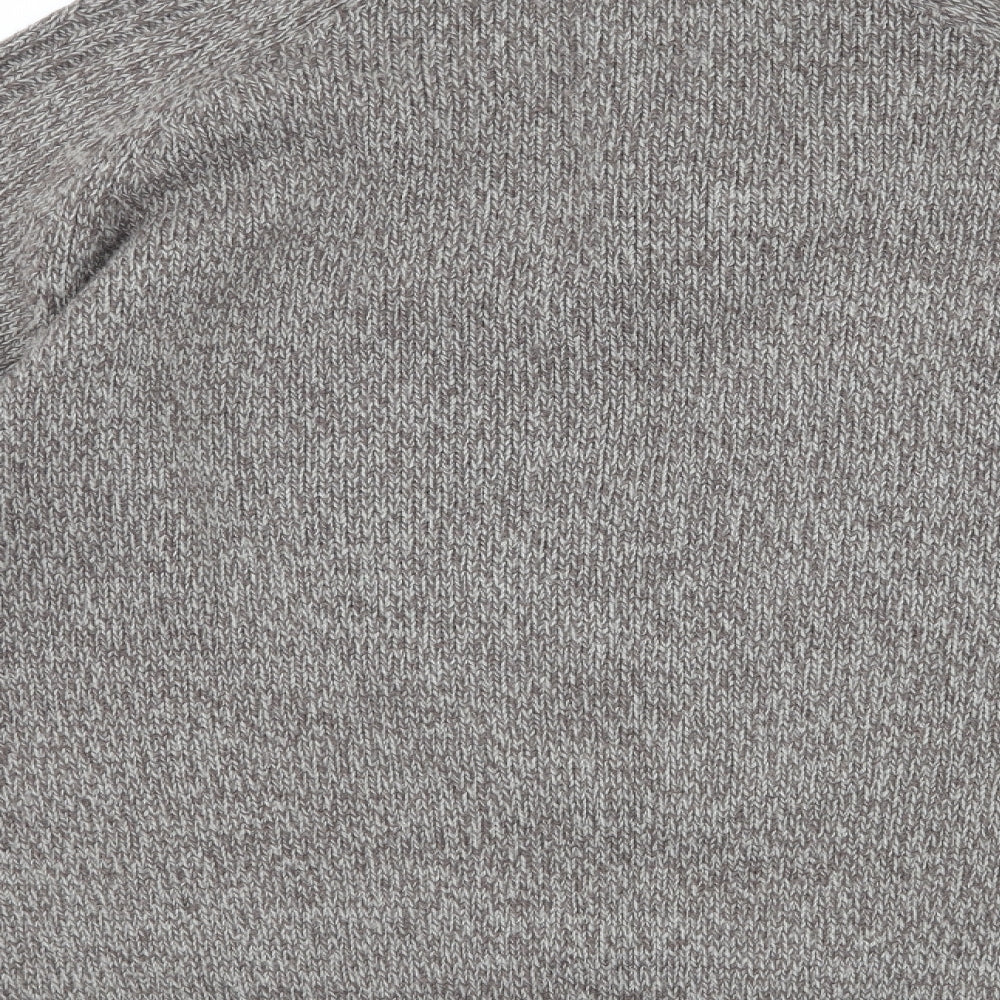 PREMIER MAN Mens Brown   Henley Jumper Size L