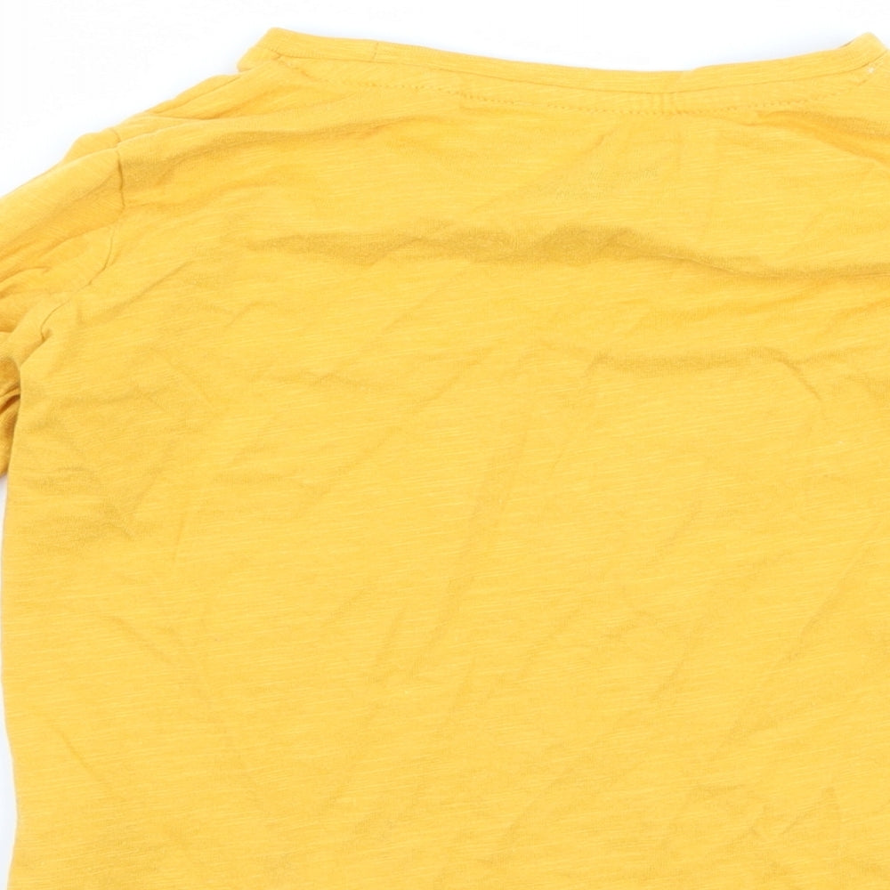 NEXT Boys Yellow   Basic T-Shirt Size 18-24 Months