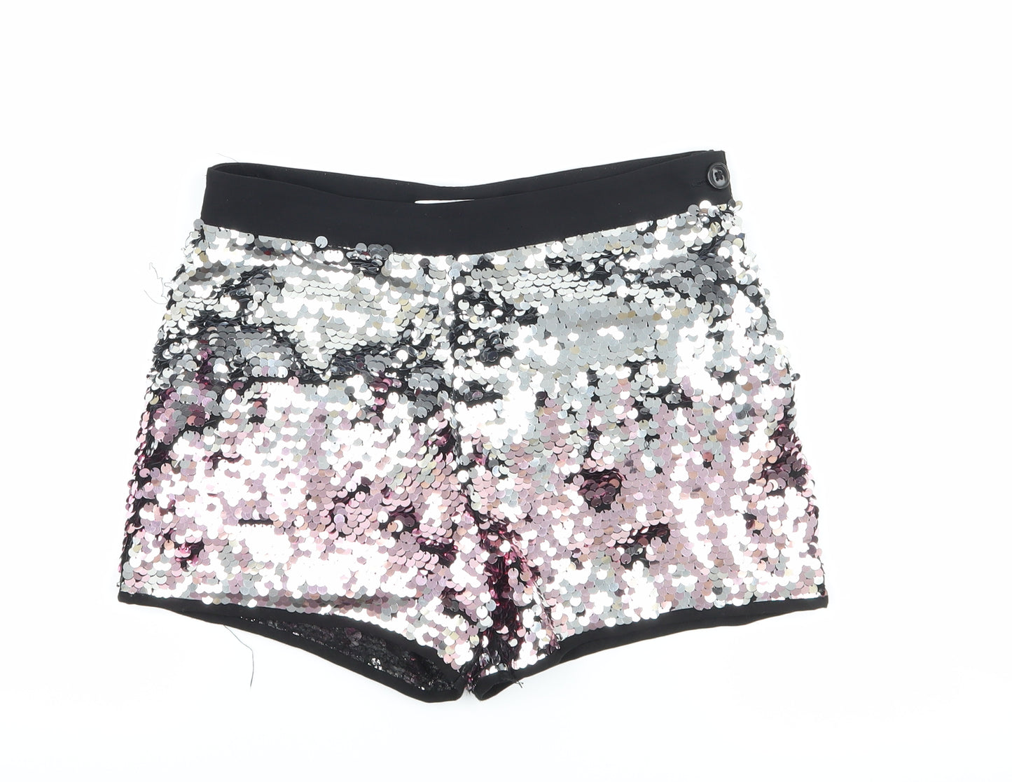 Marks and Spencer Girls Black   Hot Pants Shorts Size 8-9 Years