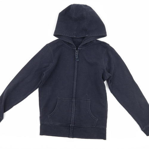 Marks and Spencer Boys Blue   Full Zip Hoodie Size 8-9 Years