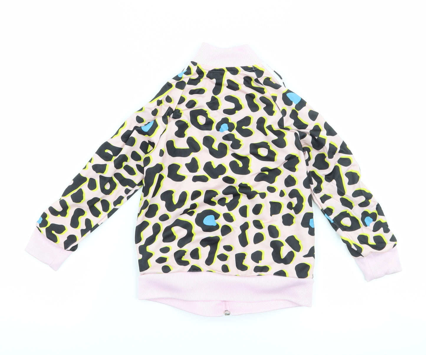 adidas Girls Pink Animal Print  Jacket  Size 2-3 Years