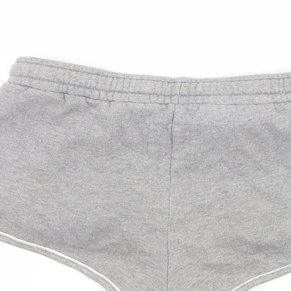 Jack Wills Womens Grey   Sweat Shorts Size 10