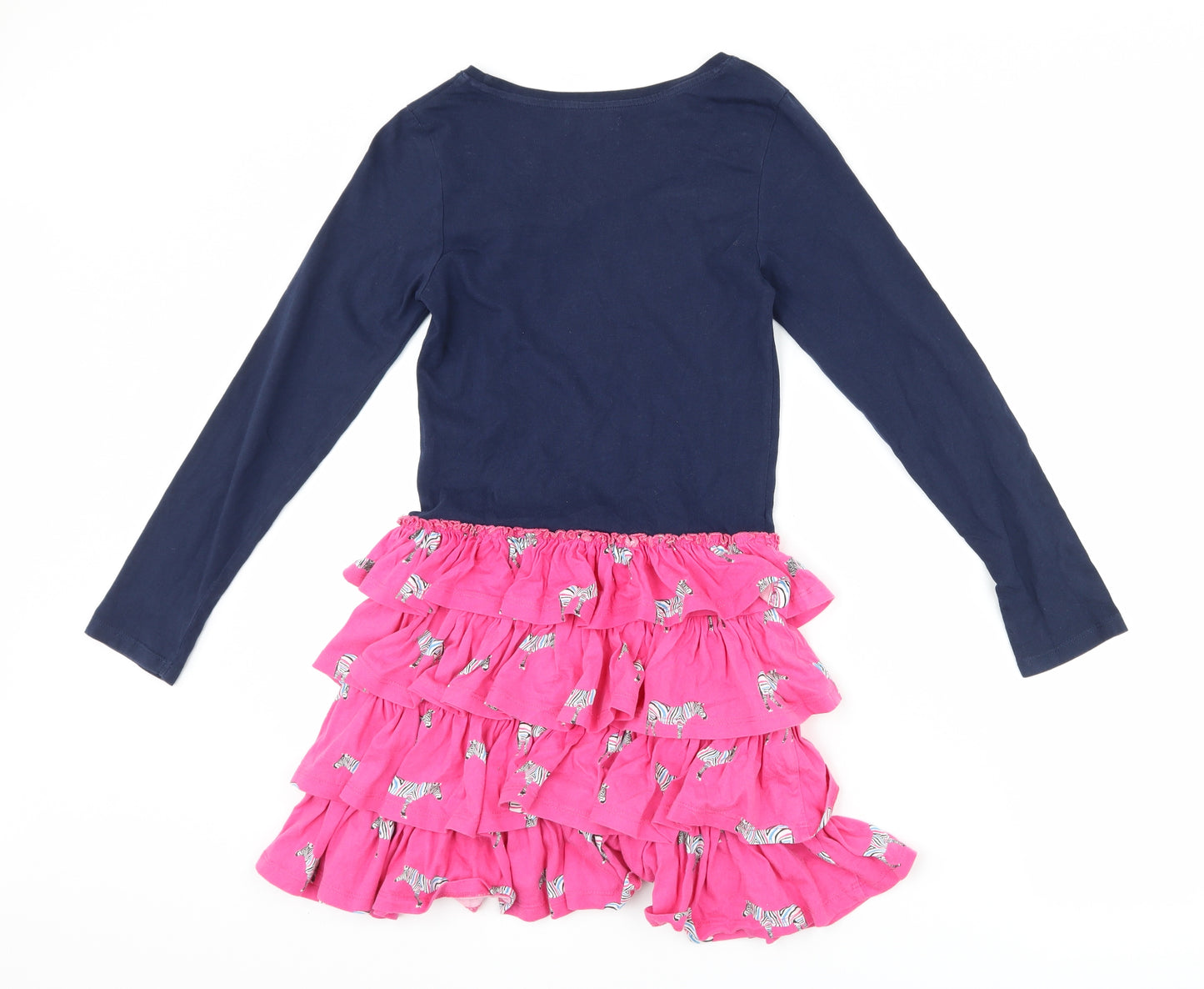 Blue Zoo Girls Blue   A-Line  Size 9-10 Years  - zebra